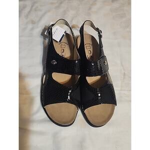 Flexus Italian Comfort by Spring Step Sandals sz 42 (11) Buckle Genuine Leather